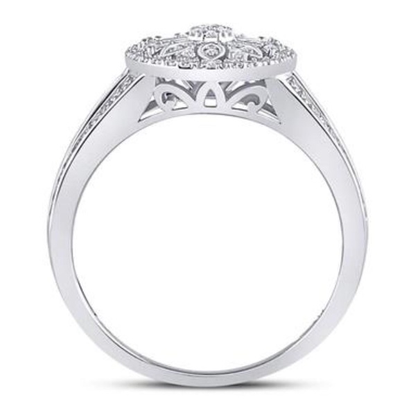 Real diamond custom made beautiful ring engagement anniversary valentines gift! - Picture 10 of 10